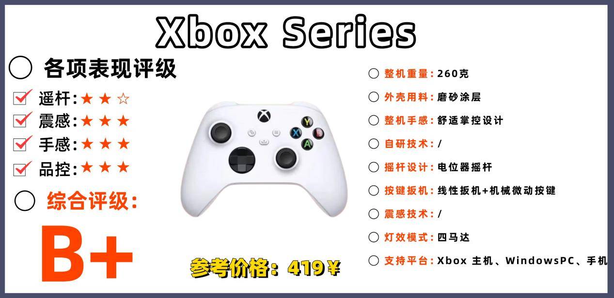 手柄什么品牌好用性价比高？十大高性价比游戏手柄推荐