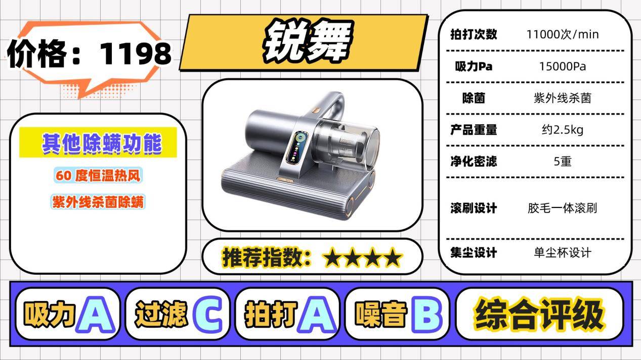 除螨仪值不值得买?内行人揭秘除螨仪排行榜前十名,避坑实测