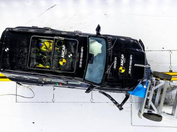 撞飞测试车反被扣8分，方程豹豹5用“太硬”拿下澳洲5星