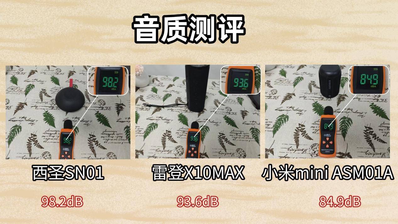 百元蓝牙音箱怎么选？西圣、小米、雷登三大百元音箱多维度测评