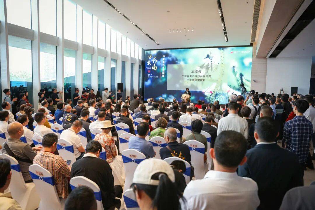海派春潮 | “沐露岭南——韩天衡艺术回顾展”在广东美术馆新馆正式开幕！