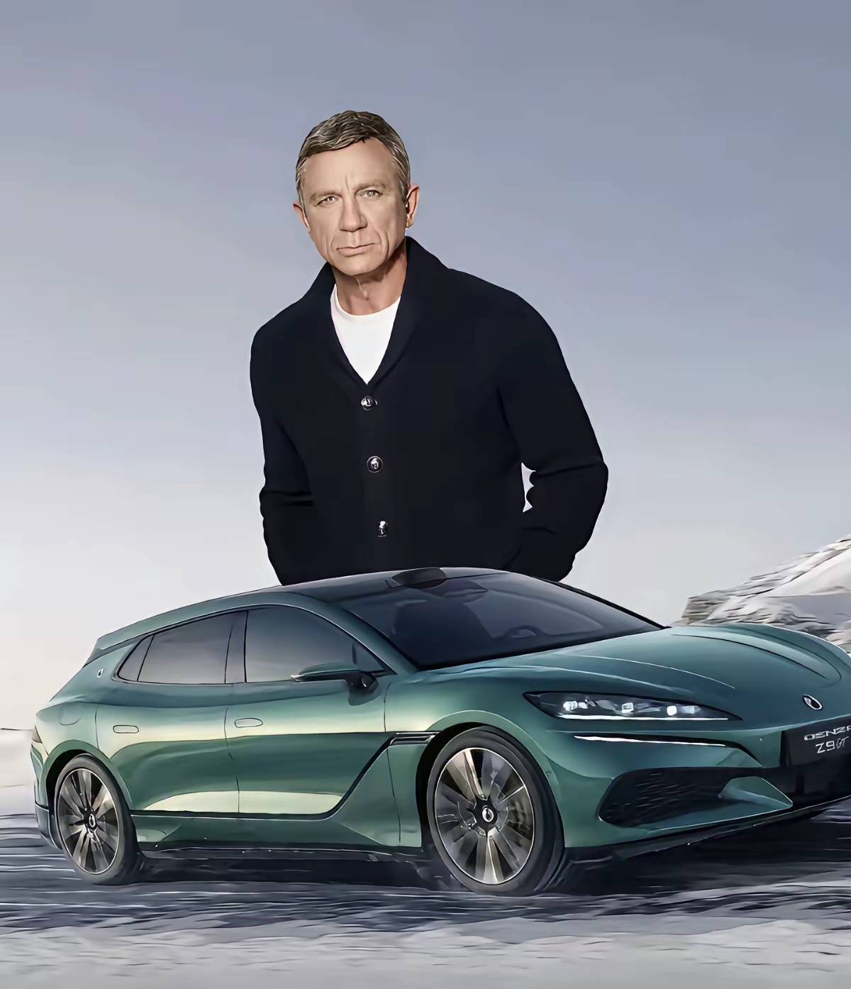 007本尊站台！腾势这步棋，直接把中国豪华车的排面拉满了！