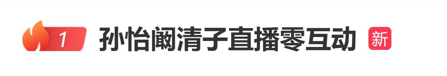 原创 孙怡阚清子被曝《乘风2026》一公后直播零互动封面图