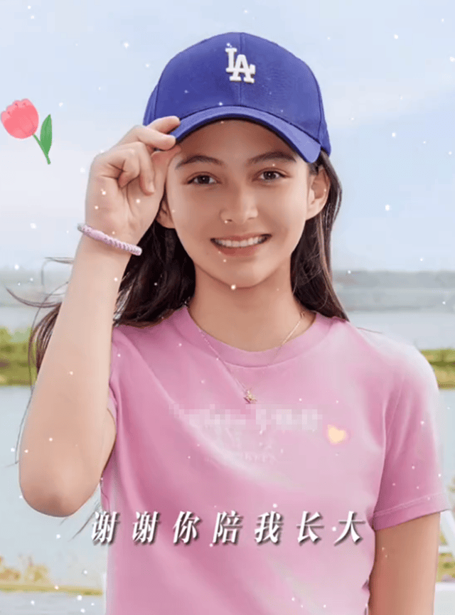 马雅舒晒女儿，米雅才12岁颜值已经超越了妈妈