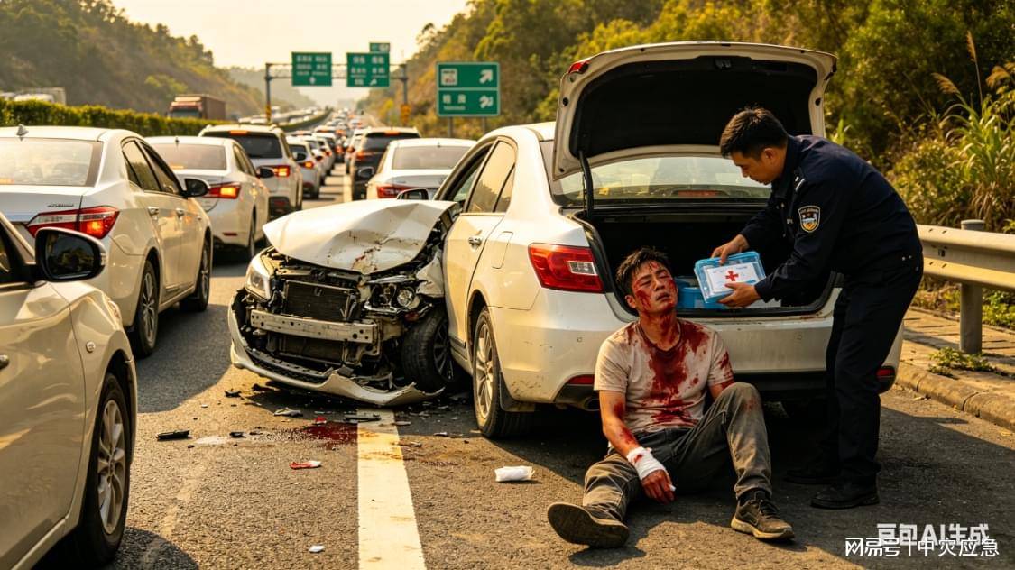 机动车辆急救包不是“摆设”：一场高速追尾后的真实救援经历