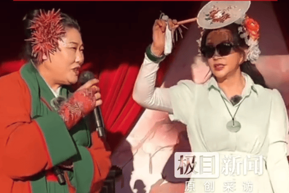 刘晓庆现身开封万岁山武侠城，参与活动引争议