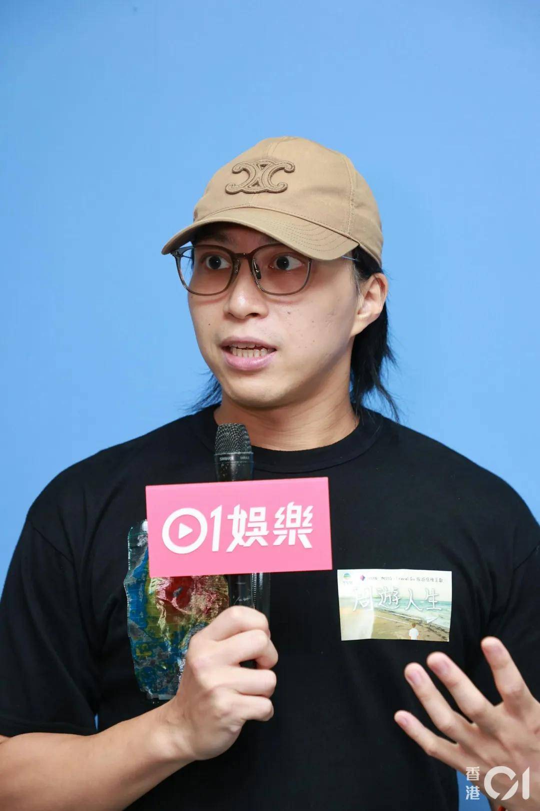 吳業坤強調與 TVB 的合約还是抓續，包括藝員約及邵氏兄弟的經理东谈主約。（葉志明攝）