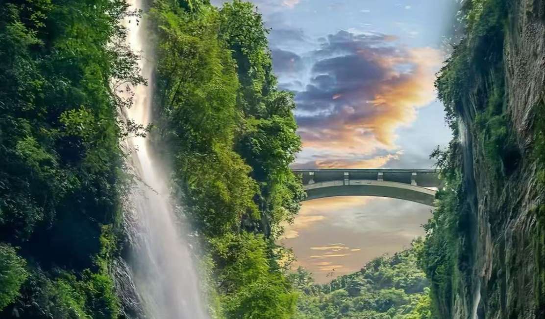 山间歇凉