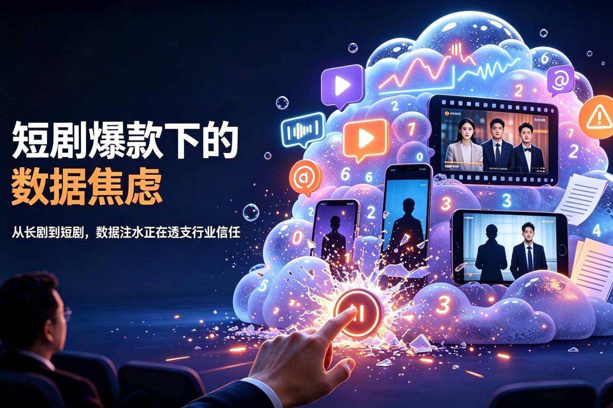 短剧接力长剧：一场正在发生的“数据通胀”封面图