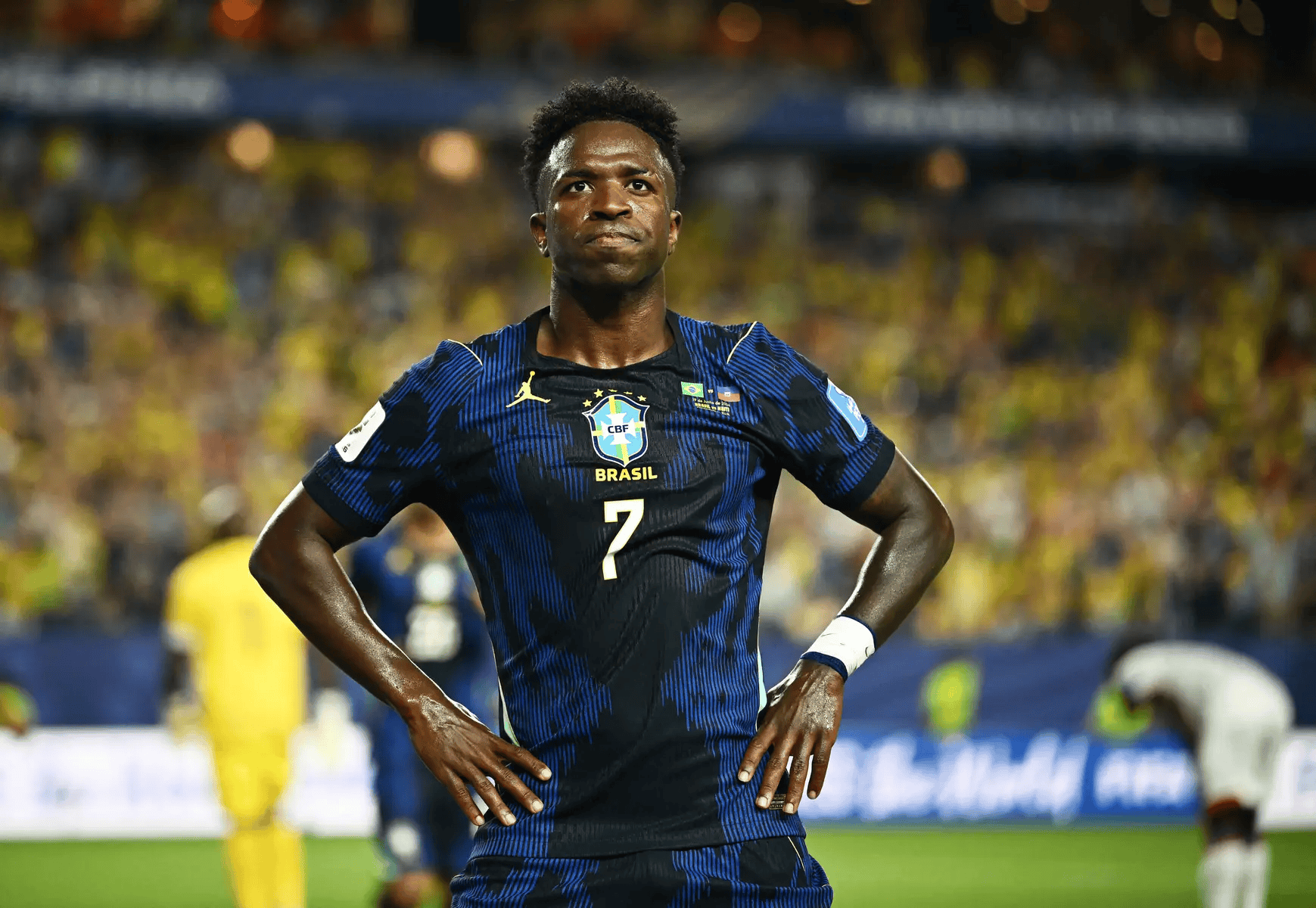 世界杯-维尼修斯传射库尼亚双响 巴西3-0海地