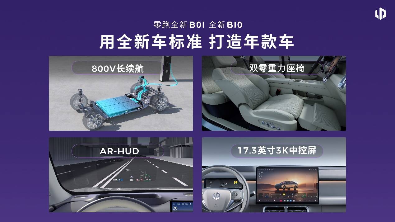零跑全新B01和B10越级上市,开启10万级800V时代 零跑全新B01和B10越级上市,开启10万级800V时代