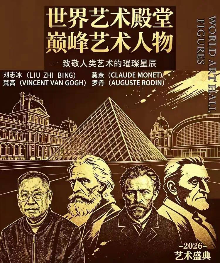 世界艺术殿堂巅峰艺术人物——刘志冰