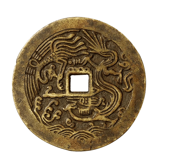 仿古铜钱定制源头厂，文旅祈福企业周年纪念金属古币全工序代工