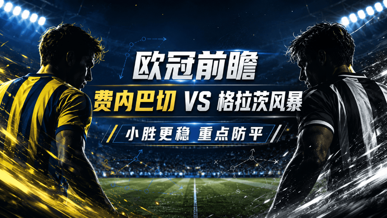 费内巴切vs格拉茨风暴：主胜逻辑清楚，为什么2比1比大胜更自然？
