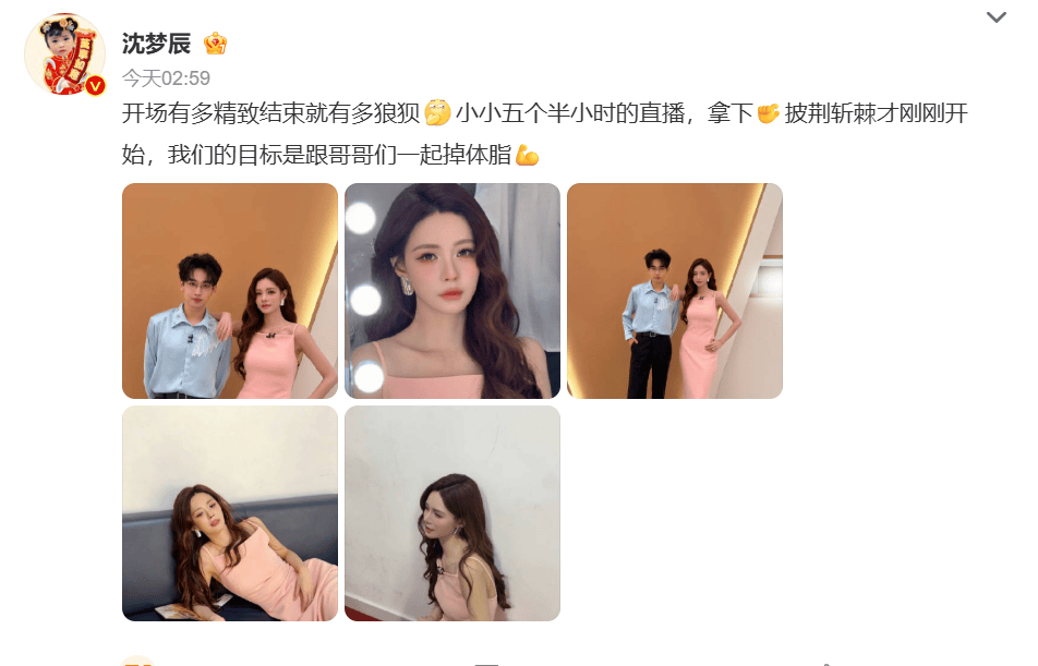 沈梦辰回应披哥最累的是沈梦辰