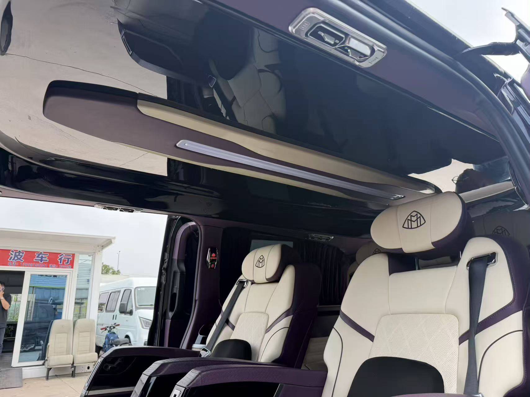 浙江义乌奔驰威霆高顶内饰升级案例_搜狐汽车_搜狐网