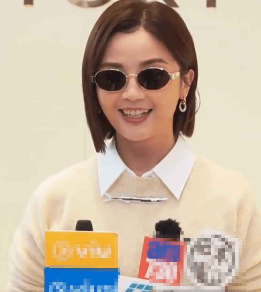 蔡卓妍曝光老公求婚过程好浪漫 谈及生孩子称顺其自然