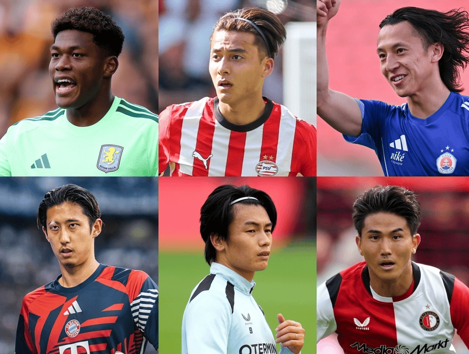 日媒：6名日本球员将出战本赛季欧冠 其中4人系首次参加