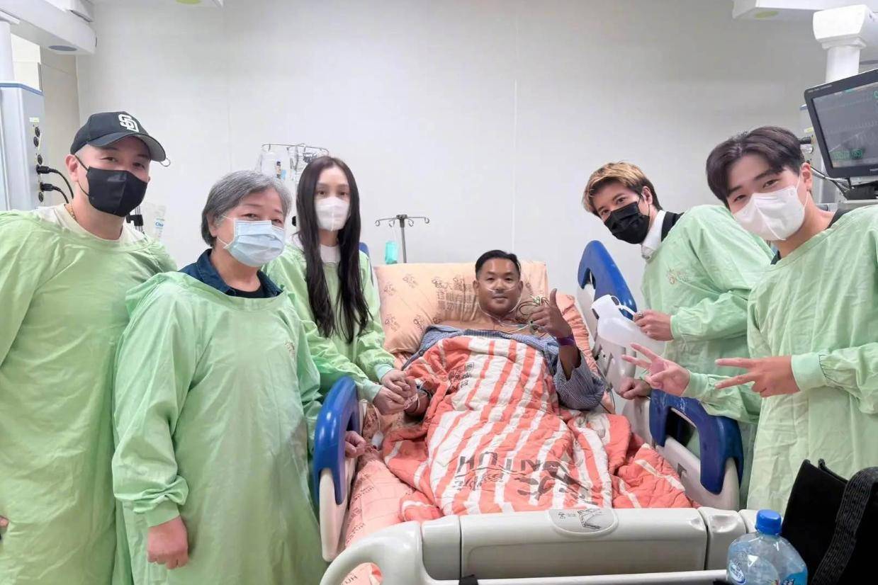 陈建州晒与王力宏范玮琪病房合照：这次我真的从鬼门关前走了一遭