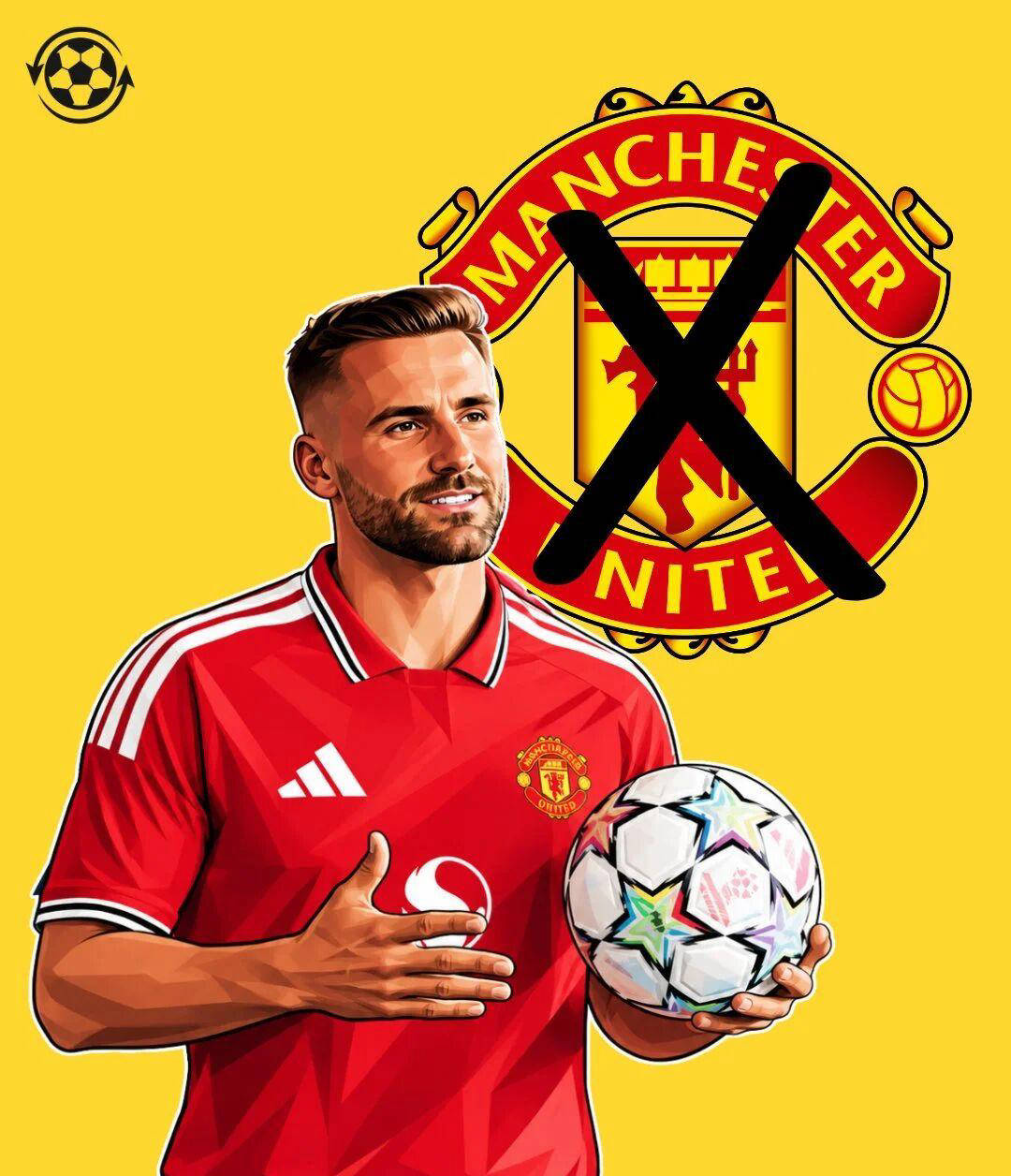 米切尔愿意配合转会曼联，肖考虑在合同到期后自由离开