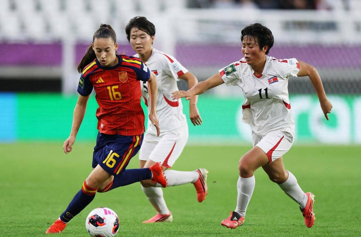 朝鲜3-4不敌西班牙，U20女足世界杯冠军、亚军、季军揭晓