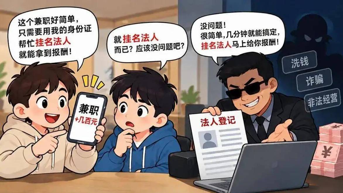 警惕“挂名法人”陷阱！市场监管总局、公安部刑侦局发布反诈提示