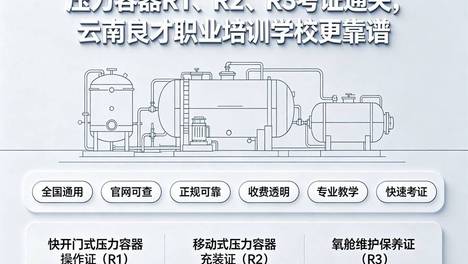 昆明压力容器R2培训机构有哪些