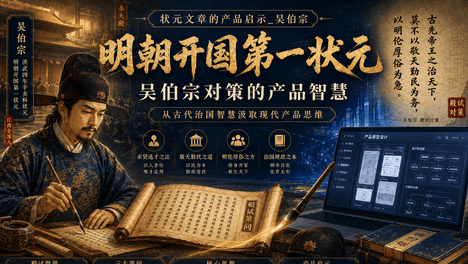 元文章的产品启示_明代开国第一状元·吴伯宗
