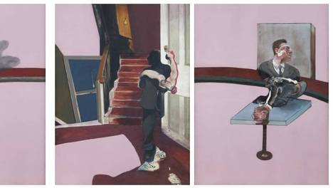弗朗西斯·培根（Francis Bacon）《纪念乔治·戴尔》三联画 限量版画