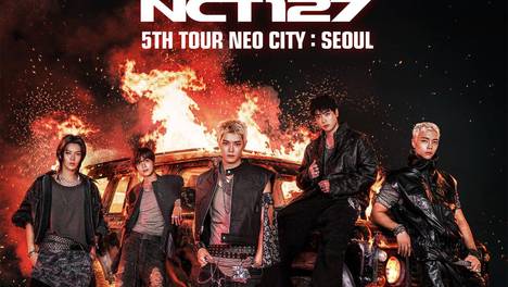 “全场售罄”NCT 127公开第五次巡演海报！以无界限的音乐与爆发性气势征服全世界！