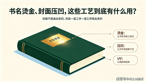 书名烫金、封面压凹——这些工艺到底有什么用？