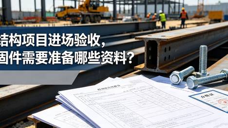 钢结构项目进场验收，紧固件需要准备哪些资料？