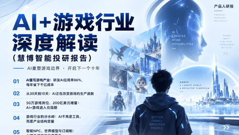 AI+游戏行业深度解读（慧博智能投研报告）