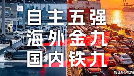 自主五强 海外金九 国内铁九丨汽势焦点