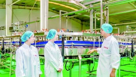 南京农行精准投放助力饮品龙头企业技改扩产提质增效
