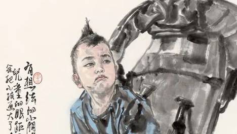 工意相融，笔墨生发｜《中国画意笔人物写生范本·顾迎庆》