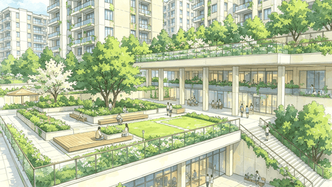 北京出台新政提升住宅公共空间品质：可因地制宜开展抬板设计