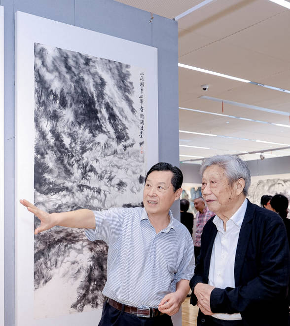 上海图书馆呈现“墨次元”艺术特展