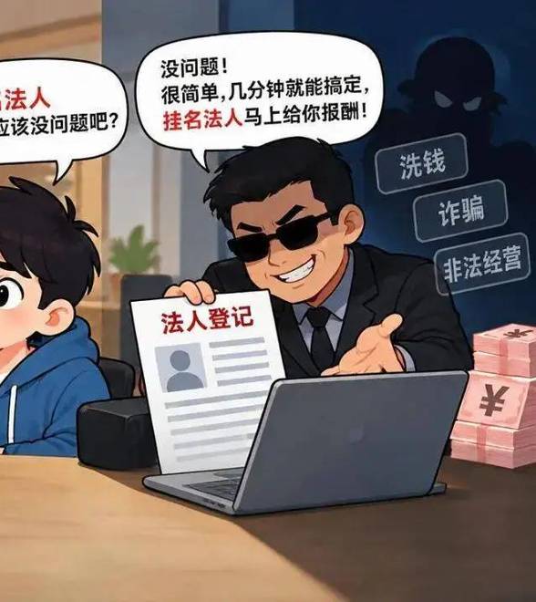警惕“挂名法人”陷阱！市场监管总局、公安部刑侦局发布反诈提示