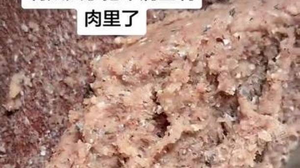 心疼又好笑！女子辛苦剁半小时肉馅，低头一看彻底傻眼：剁出一盆 “带木屑的肉”