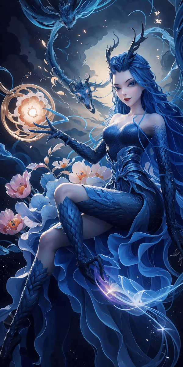 西海龙王敖闰精美壁纸