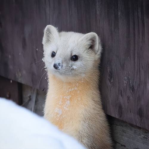 雪貂,大家了解吗?_宠物_貂约_动物