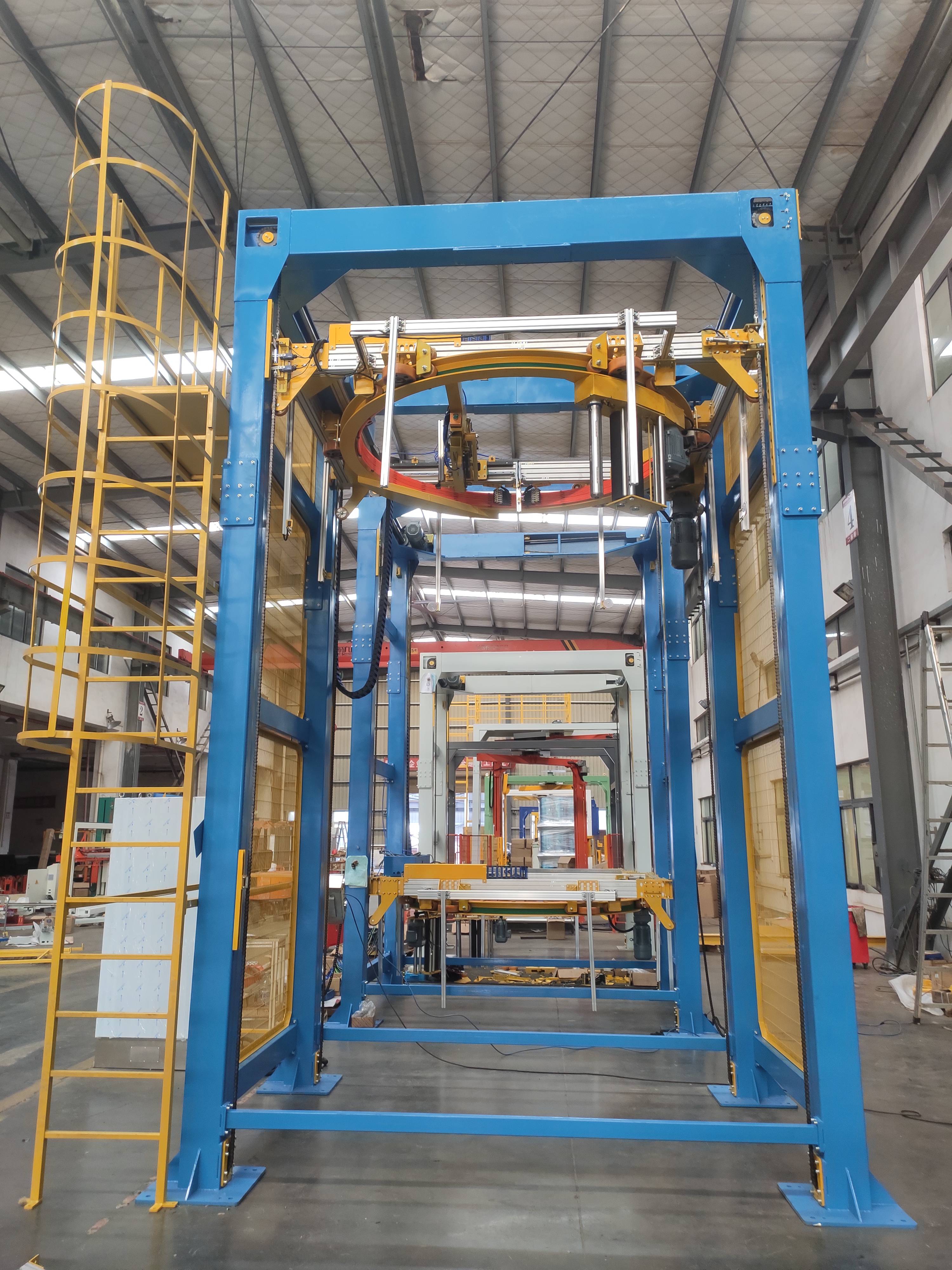 自动缠绕膜机器有哪些类别_货物_包装物_托盘