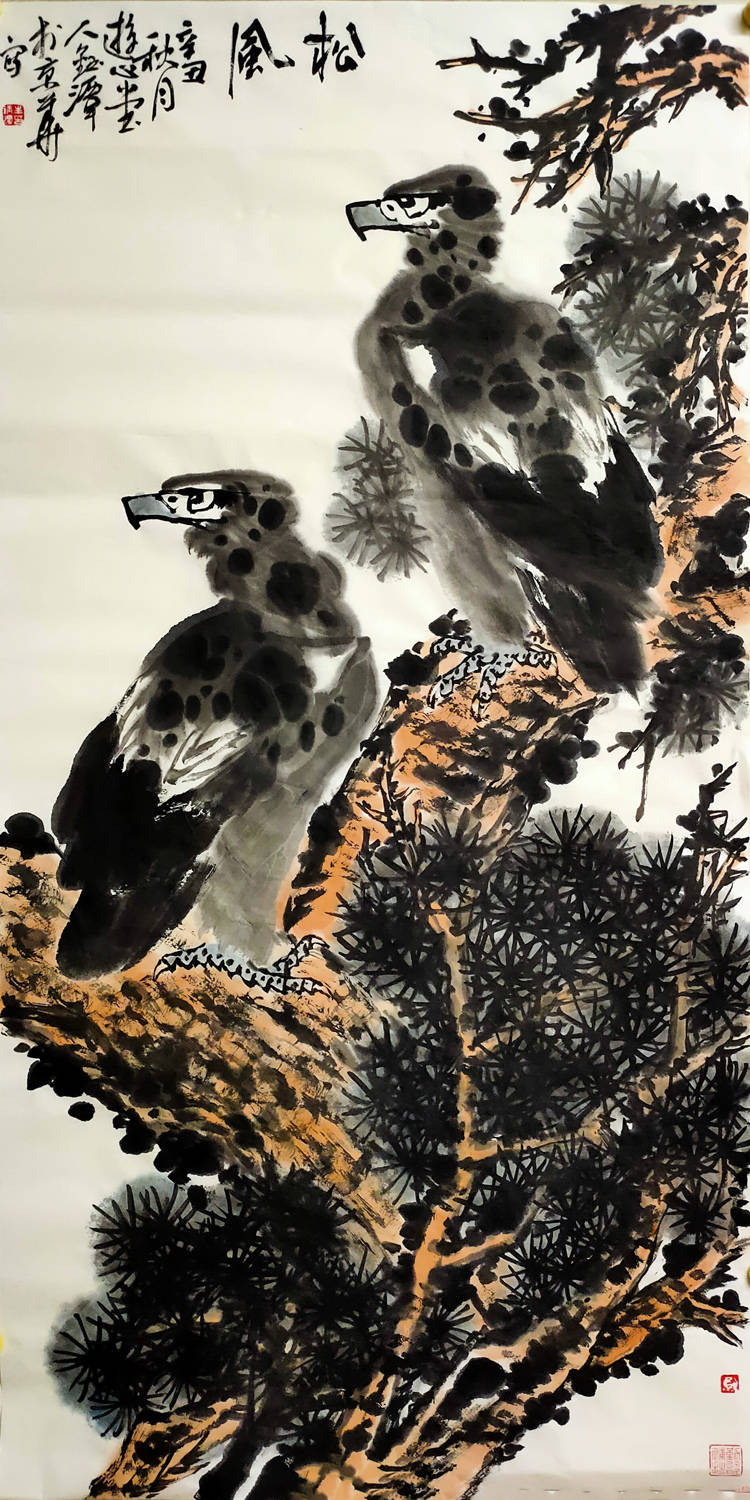 韦伟画作:笔墨间的山河与天地,意境深远-搜狐大视野-搜狐新闻