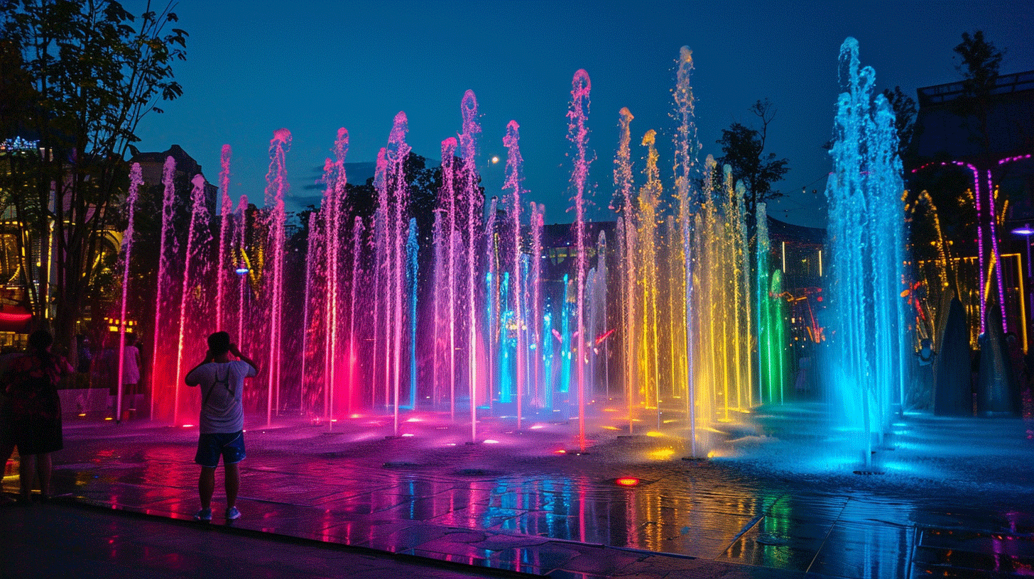 小篮天环境:重庆音乐喷泉定制厂家,专业水景工程服务,打造独特音乐之