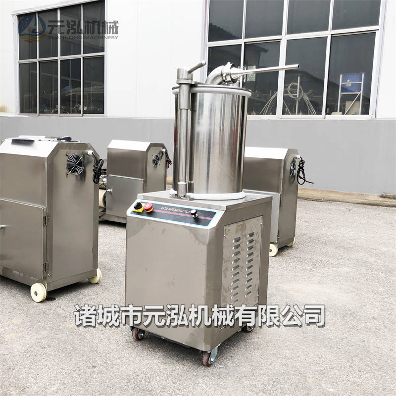 小型液压灌肠机/香肠红肠灌装机液压灌肠机种类 红肠液压灌装机 双管