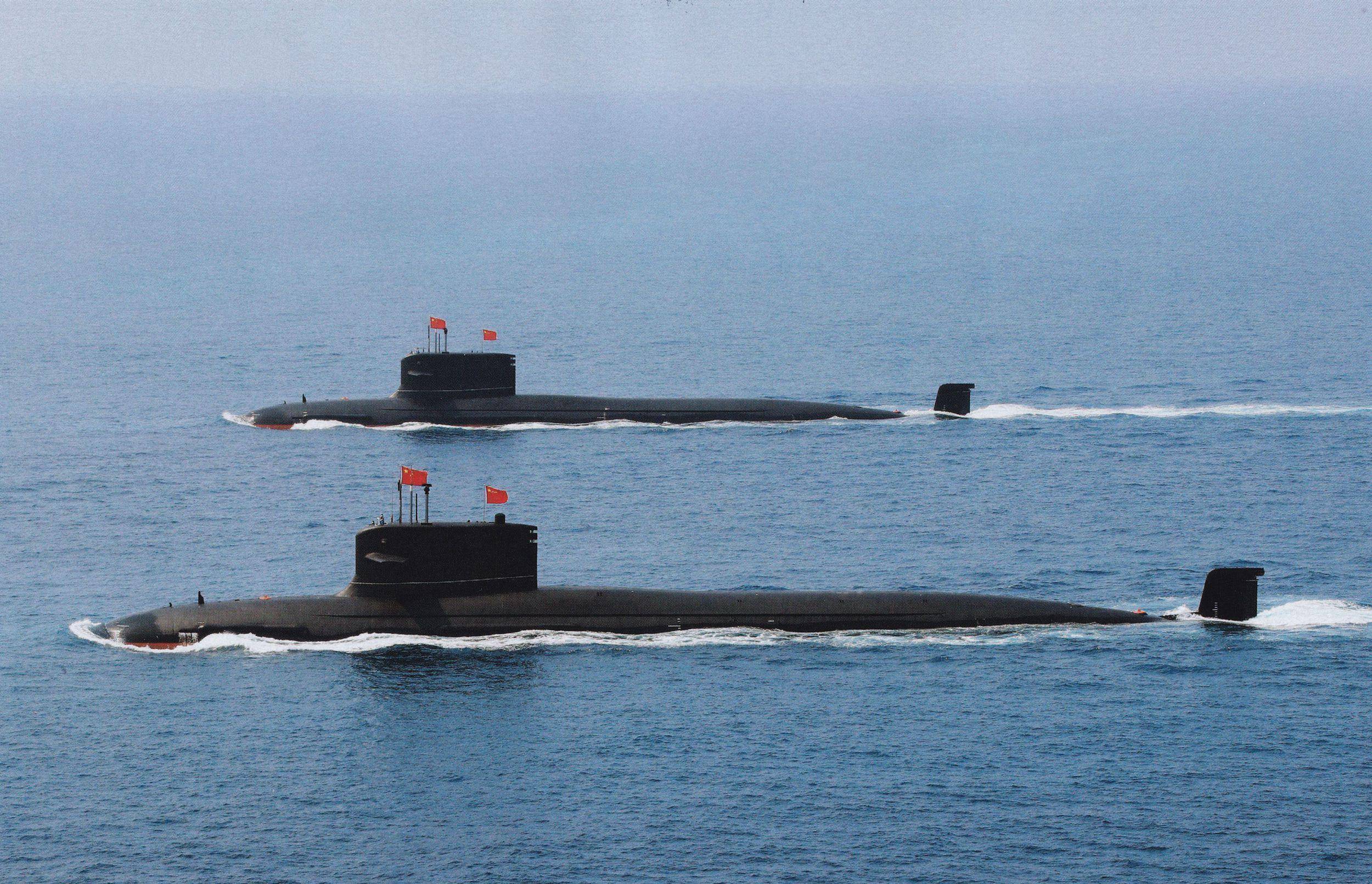中国核潜艇照片图片
