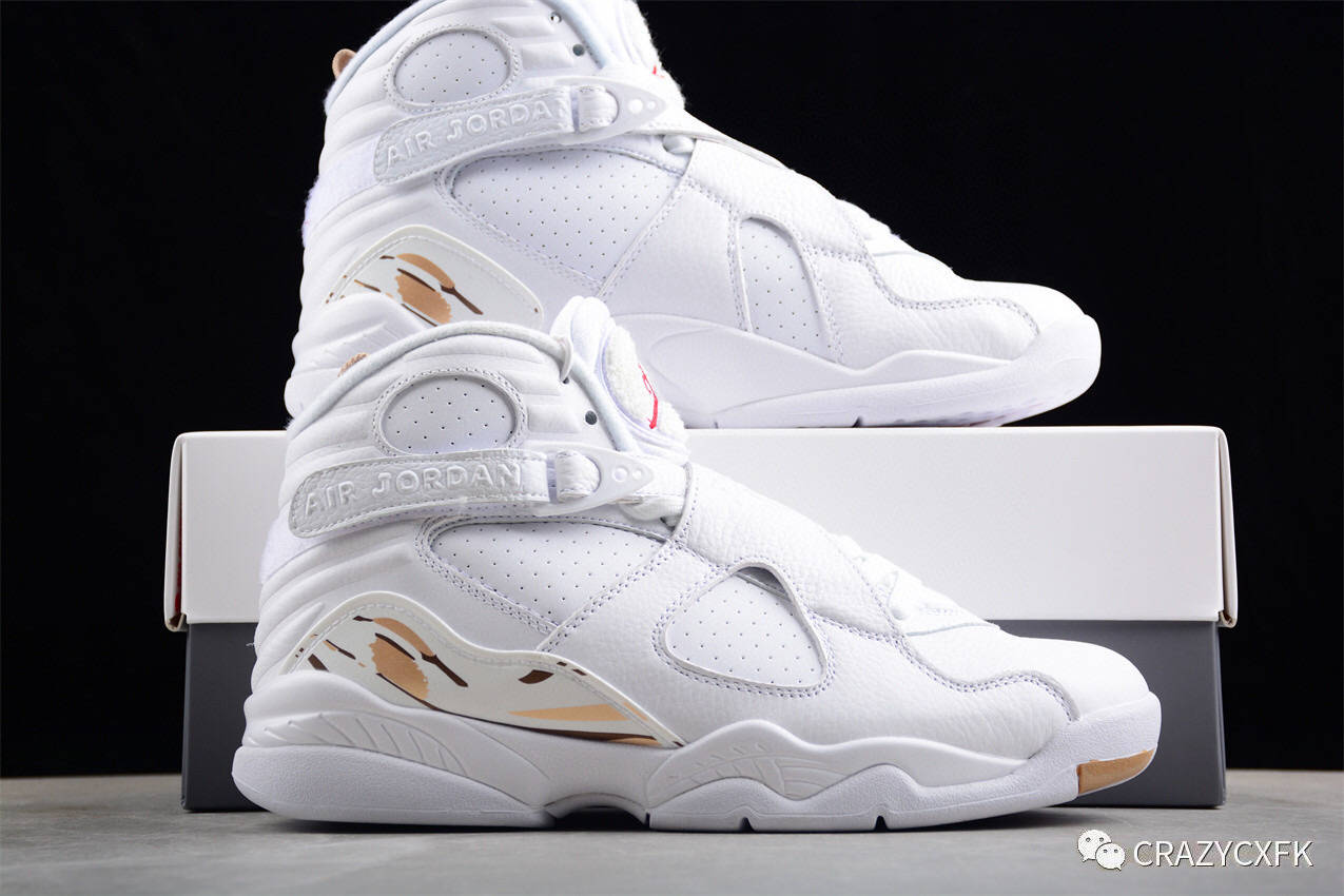 乔丹 air jordan 8 ovo aj8 白金猫头鹰篮球鞋