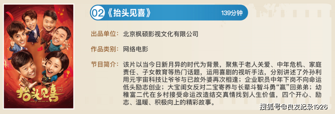 大喜事》關於對婚姻話題的思考;《月兒圓》和網絡微電影《時光樹》中