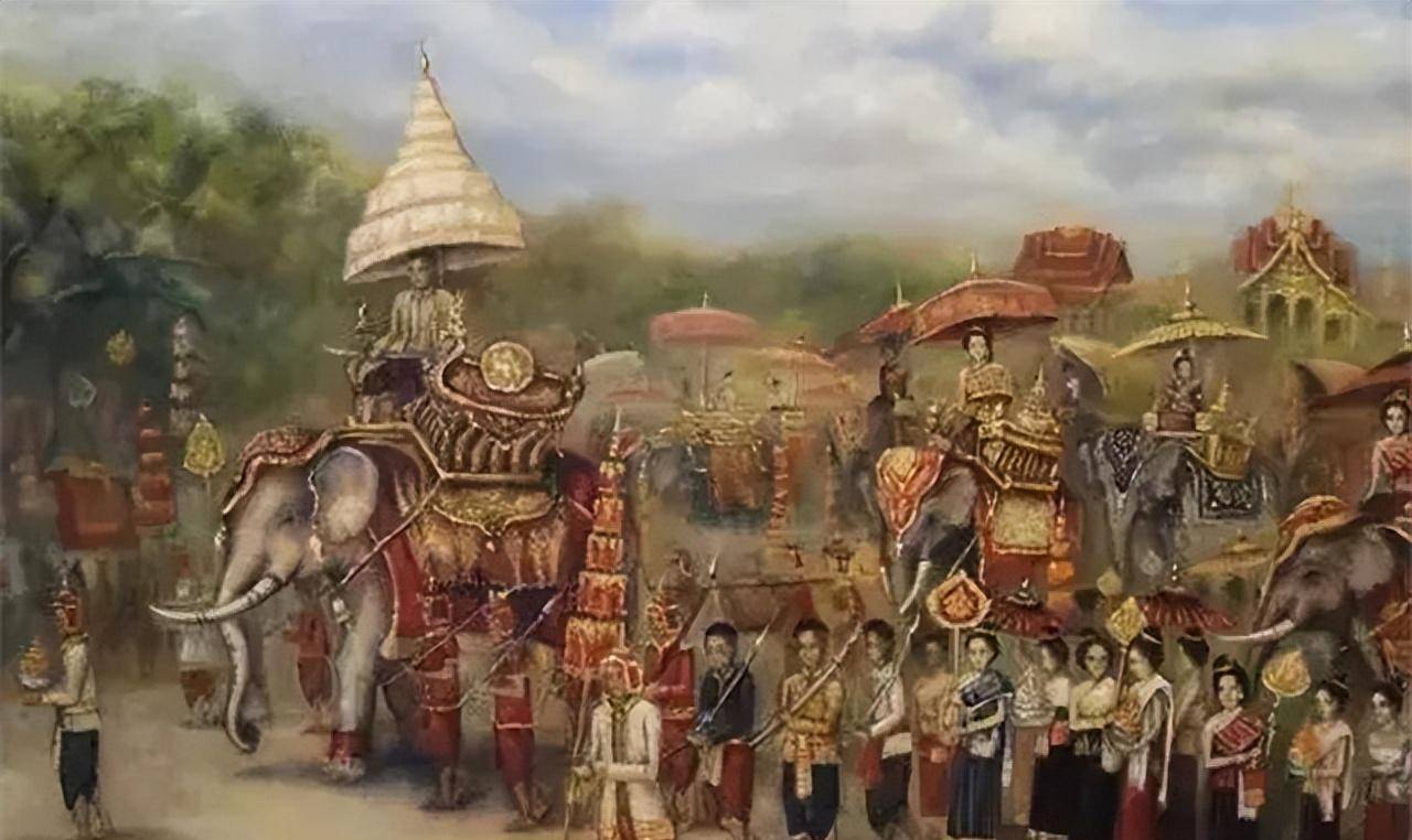 存在着白象崇拜,白象在很大程度上也是王权的象征,无论是缅甸还是泰国